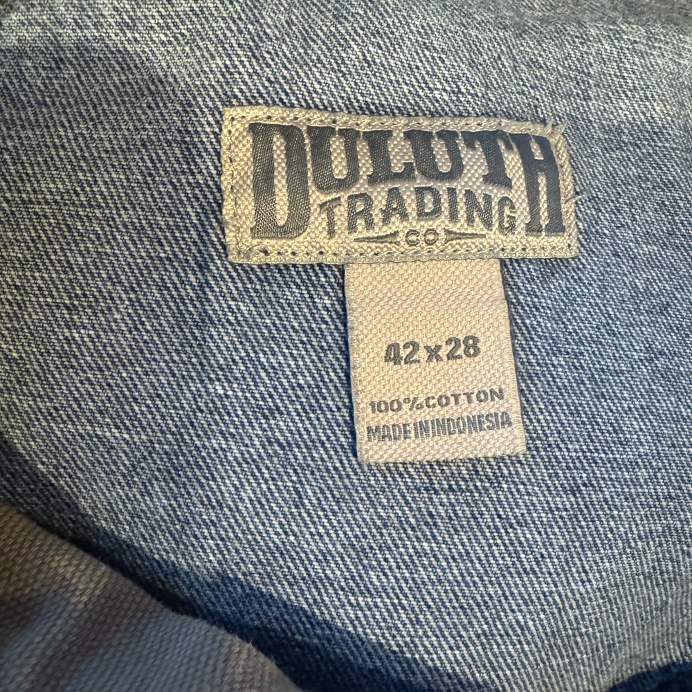 Duluth Trading Co Blue Denim Jeans Classic Fit